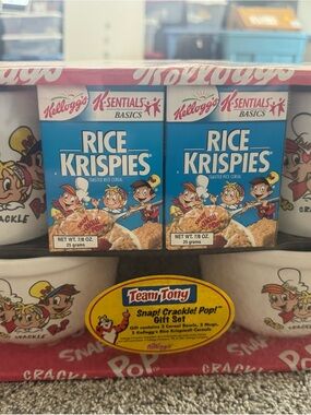 Kellogg's Rice Krispies Blue Ceramic Mug Gift Set